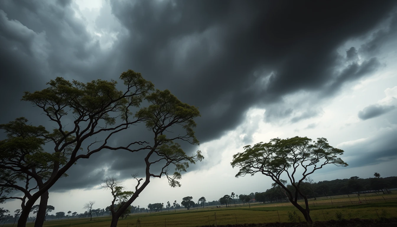 Sul do país tem alerta de perigo para chuva e ventos intensos