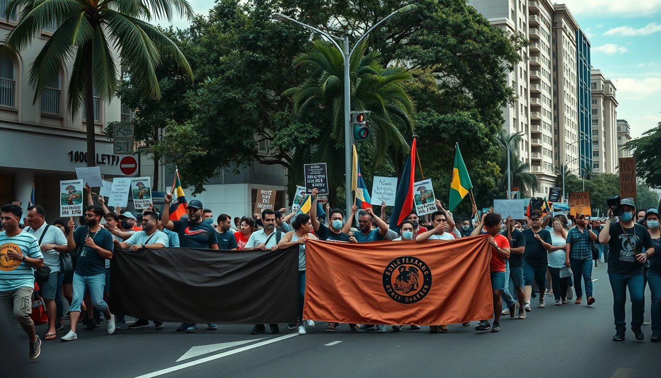 Manifestações contra ação da polícia bloqueiam vias do Rio